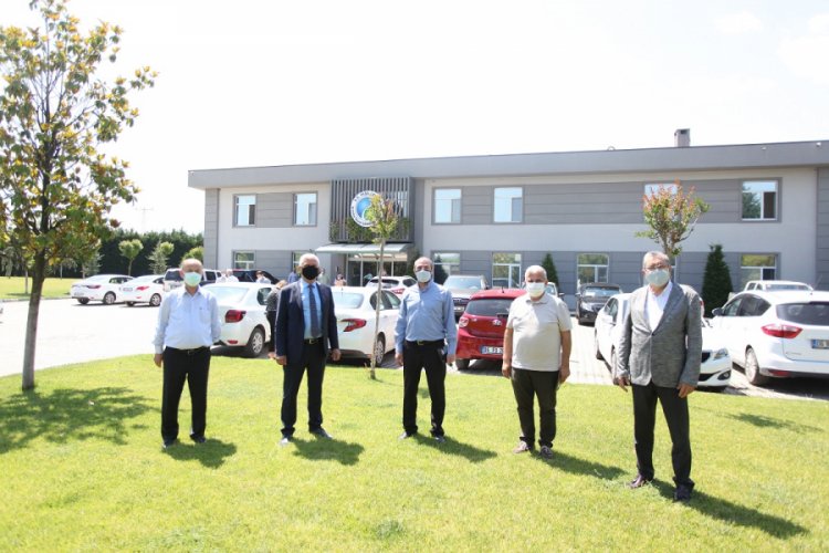 Bursa BARSİAD'dan Yeşil &Ccedil;evre Kooperatifi'ne ziyaret
