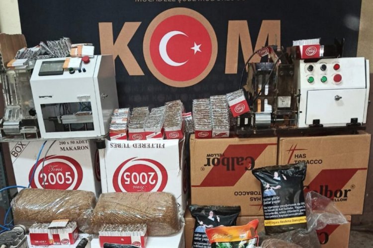 Ka&ccedil;ak t&uuml;t&uuml;n operasyonu