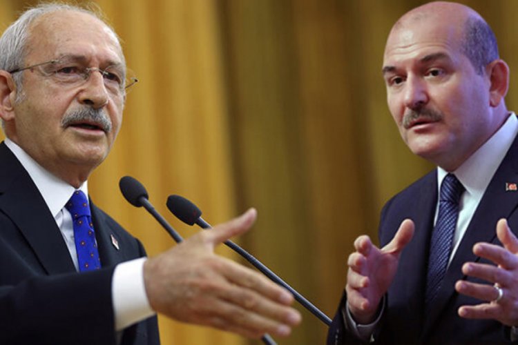 Soylu '&Ouml;z&uuml;r dilerim' dedi ve Kılı&ccedil;daroğlu'na cevap verdi