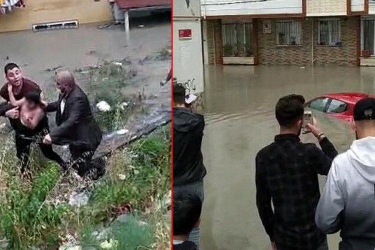 Esenyurt'taki selde bir kişi hayatını kaybetti!
