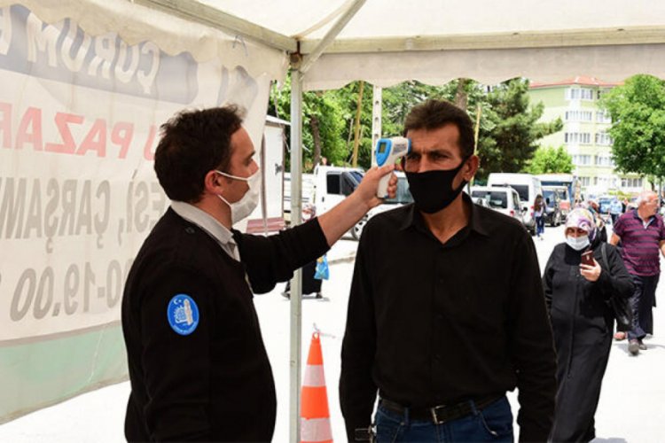 &Ccedil;orum'da maske takmak zorunlu