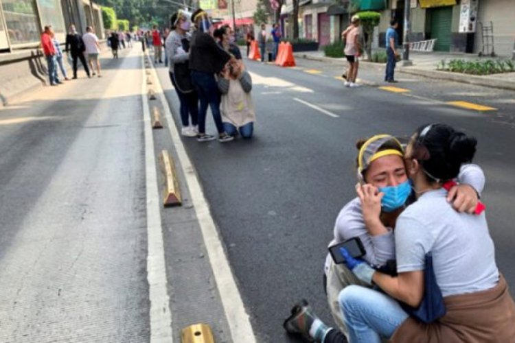 Meksika'daki depremde ilk belirlemelere g&ouml;re 5 kişi &ouml;ld&uuml;