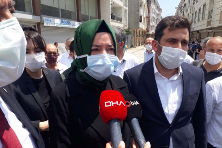 AK Partili Kaya, Esenyurt'ta incelemelerde bulundu