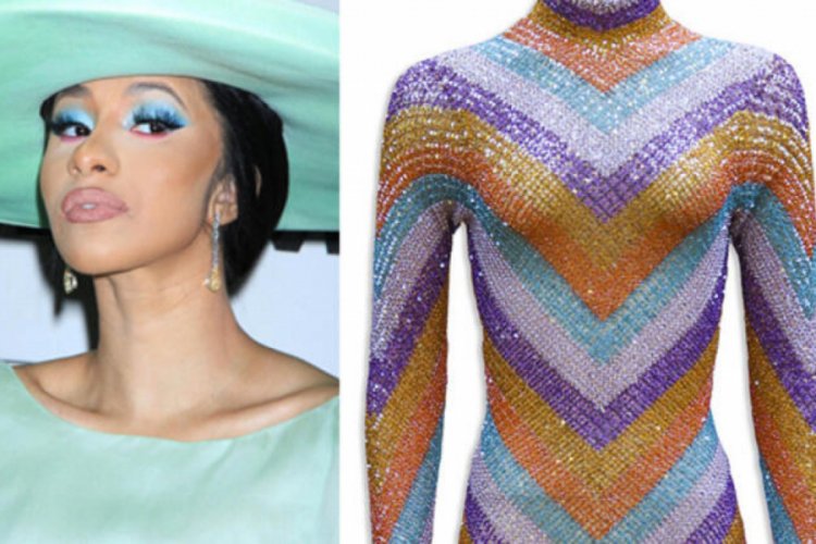 Cardi B, konserde giydiği elbise 8 bin dolardan satışa &ccedil;ıkıyor