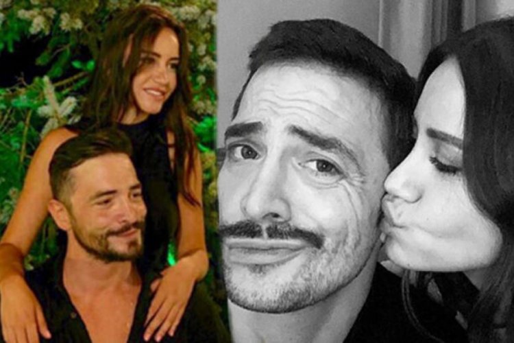 Ahmet Kural ile &Ccedil;ağla Gizem &Ccedil;elik birinci yıllarını kutladı
