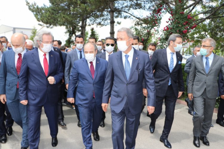 Bakanlardan ASPİLSAN'a ziyaret