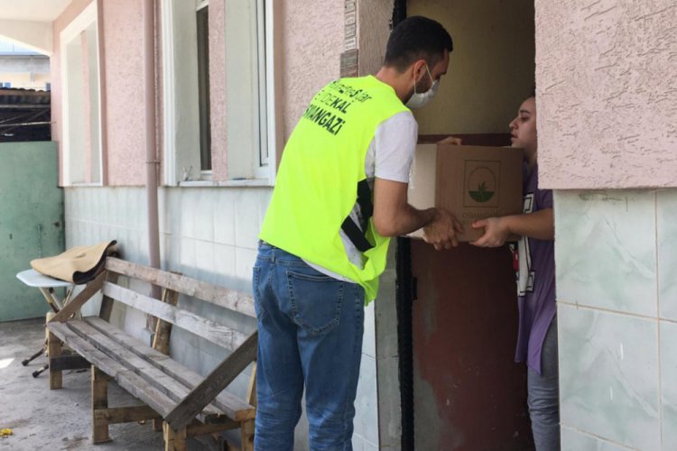 Bursa Osmangazi'de 9 g&uuml;nde 29 bin 277 sosyal destek