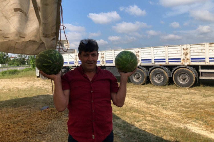 Alıcı ve satıcı tartışınca 23 ton karpuz elinde kaldı