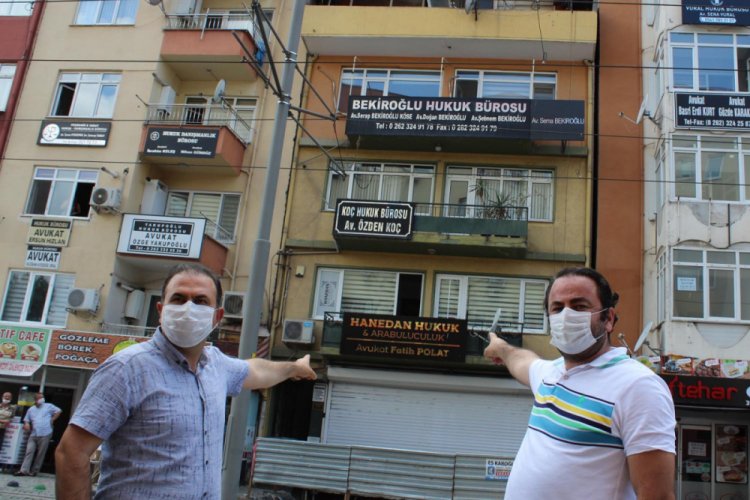 Kolonlar delinerek su borusu ge&ccedil;irilmesine tepki