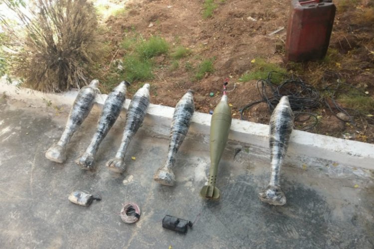 Barış Pınarı b&ouml;lgesinde 6 havan imha edildi