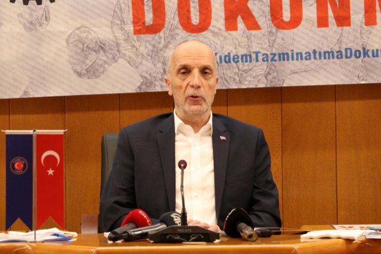 T&uuml;rk-İş Genel Başkanı Atalay'dan 'kıdem tazminatı' a&ccedil;ıklaması