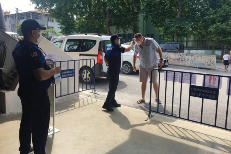 Bursa Osmangazi Zabıta'dan yeni normal denetimi