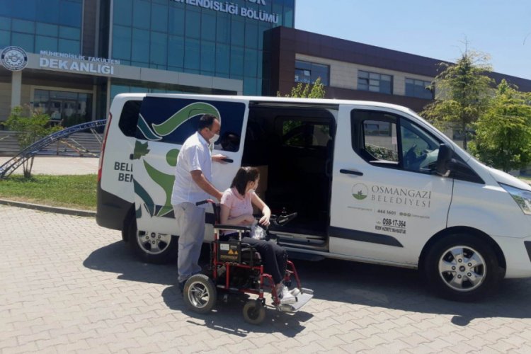 Bursa'da engelli gen&ccedil; kız hayallerine bir adım daha yaklaştı