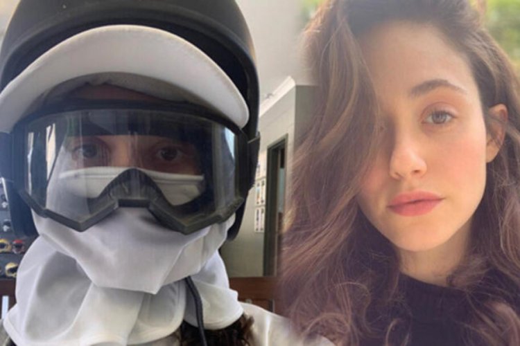 Emmy Rossum pandemiyi altı ay &ouml;nce g&ouml;rm&uuml;ş