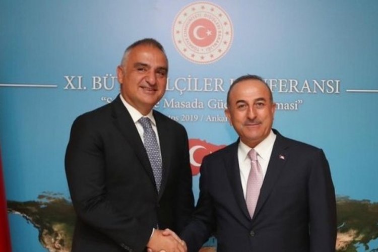 Bakanlar &Ccedil;avuşoğlu ve Ersoy yarın Almanya'ya gidecek