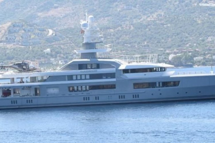Rus milyarder Bodrum'da plaj kapattı
