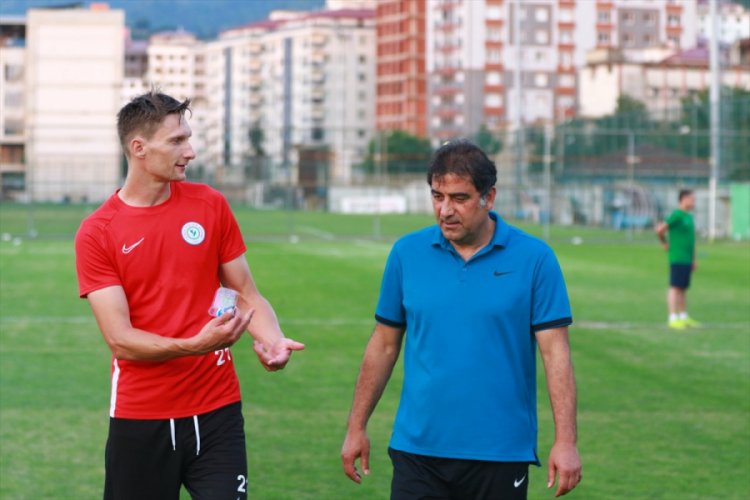 &Ccedil;aykur Rizespor, Konyaspor ma&ccedil;ı hazırlıklarını s&uuml;rd&uuml;rd&uuml;