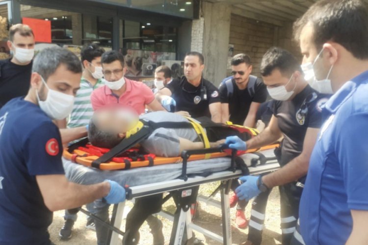 Adıyaman'da bir kişi 6. kattan atladı