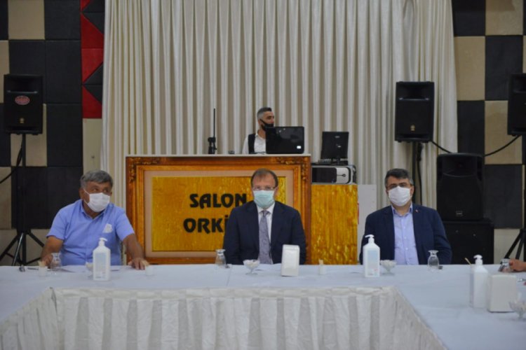 Bursa Yıldırım Belediye Başkanı Yılmaz Otosansit esnafını dinledi