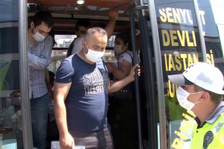 12 kişilik minib&uuml;sten 30 yolcu &ccedil;ıktı