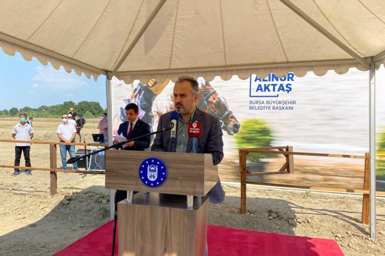 Bursa &Uuml;r&uuml;nl&uuml;'de rahvan at&ccedil;ılığı tesisi a&ccedil;ıldı