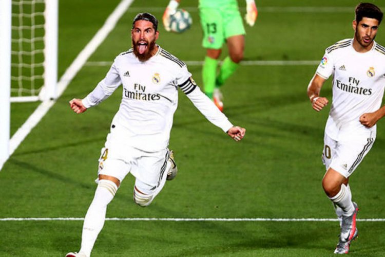 Real Madrid, bir kez daha Sergio Ramos ile kazandı