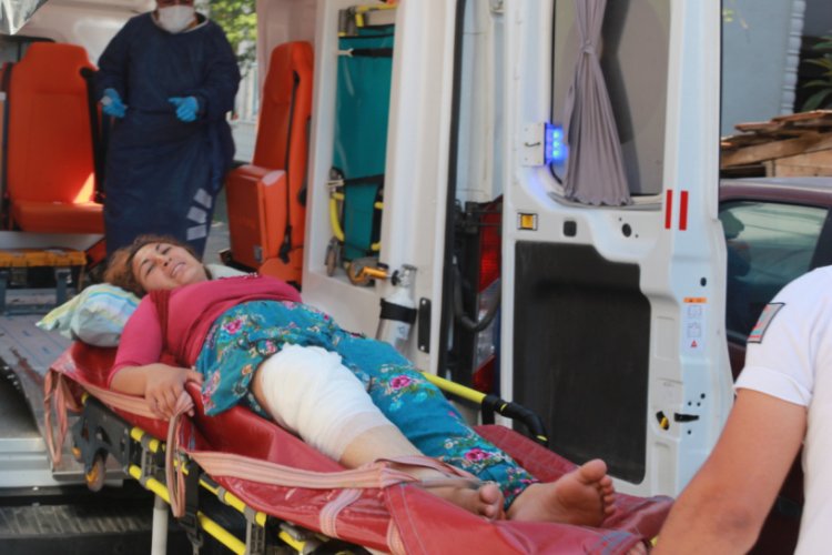 Kadın evine gelen şahıs tarafından silahla yaralandı