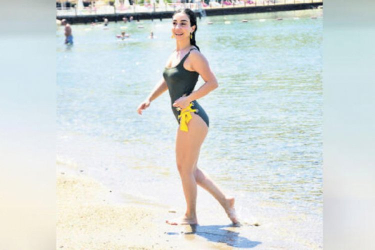 Nihan Akın Bodrum'da başarısını kutladı