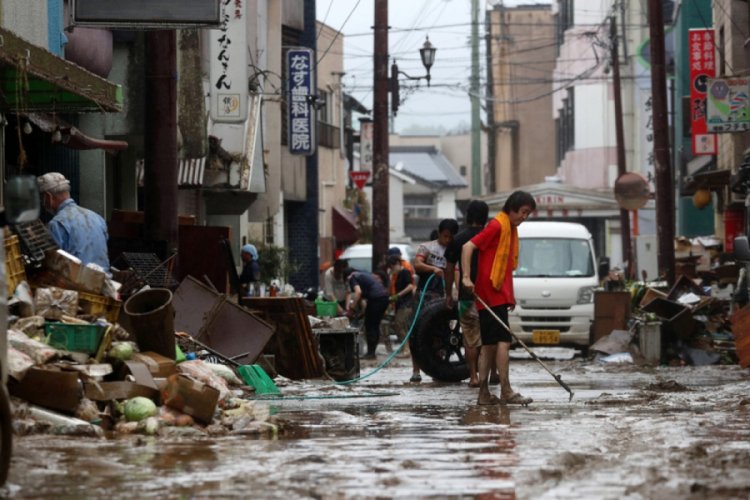 Japonya'daki sel felaketinde can kaybı 26'ya y&uuml;kseldi