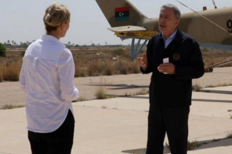 Hulusi Akar Libya'da BBC'ye konuştu