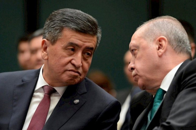 Cumhurbaşkanı Erdoğan, Kırgız mevkidaşıyla g&ouml;r&uuml;şt&uuml;