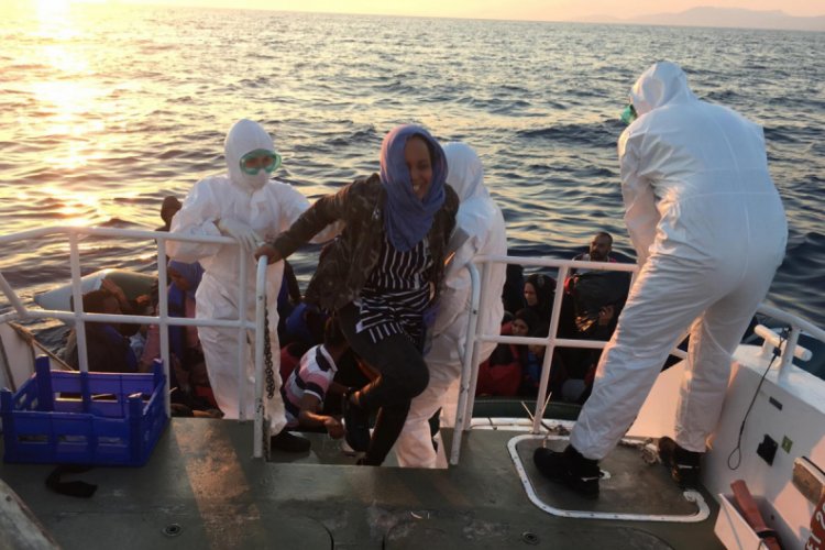 65 sığınmacı kurtarıldı