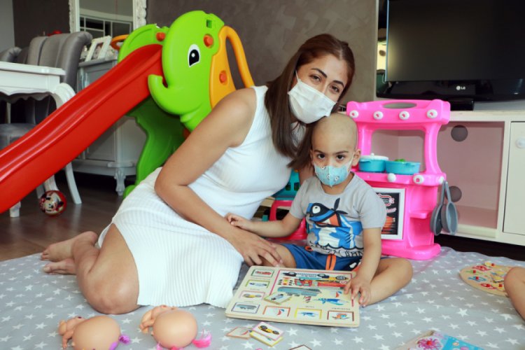 Kuzey Deniz'den k&ouml;k h&uuml;cre bağışı bekleyen l&ouml;semi hastası Yaman'a destek mesajı
