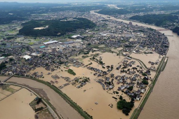 Japonya'nın g&uuml;neybatısındaki sel ve heyelanlarda &ouml;lenlerin sayısı 56'ya y&uuml;kseldi