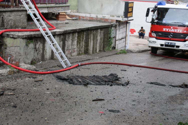 Ankara'da korkutan yangın