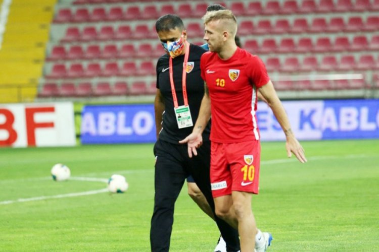 Kayserispor'da Pedro kadroya alınmadı