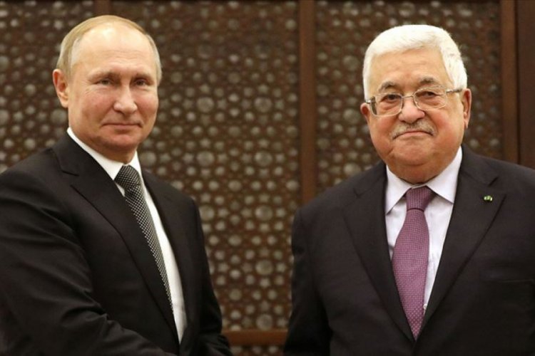 Abbas Rusya Devlet Başkanı Putin ile İsrail'in 'ilhak' planını g&ouml;r&uuml;şt&uuml;