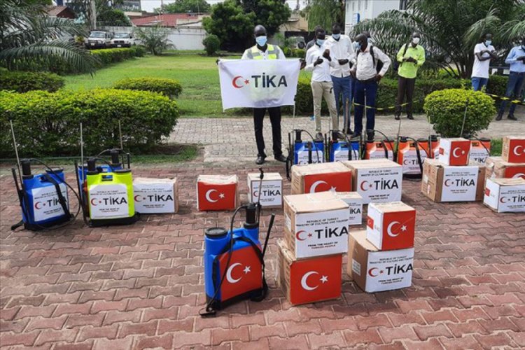 TİKA'dan Sudan'a Kovid-19'la m&uuml;cadele i&ccedil;in tıbbi malzeme desteği
