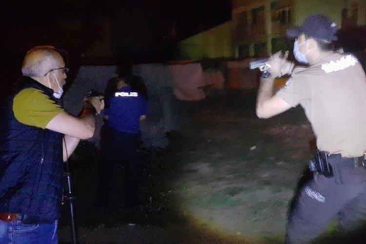 Kavga ettiği kişilerin &uuml;zerine t&uuml;fekle ateş a&ccedil;tı
