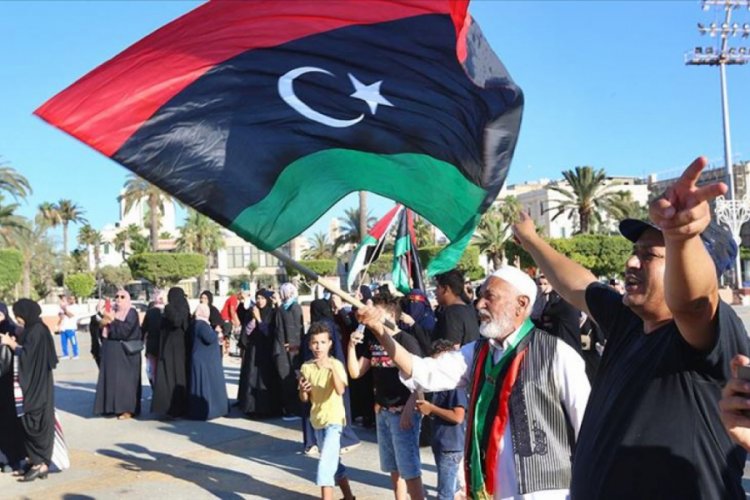Libya'da işkenceyle &ouml;ld&uuml;r&uuml;len kişi i&ccedil;in Hafter'e karşı protestolar d&uuml;zenlendi