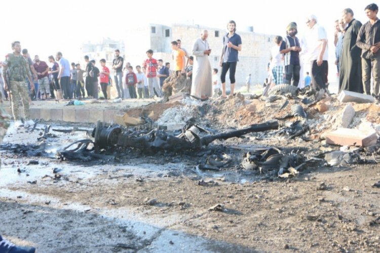 El-bab'da patlama: 4 yaralı