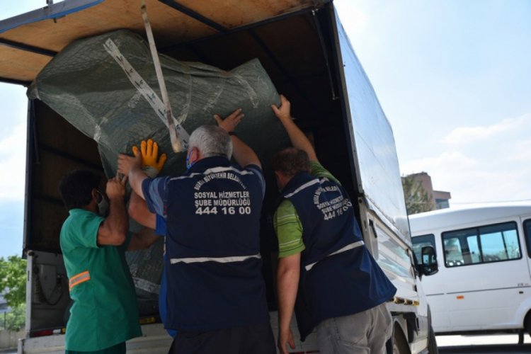 Bursa B&uuml;y&uuml;kşehir'in yardım seferberliğine iş d&uuml;nyasından destek