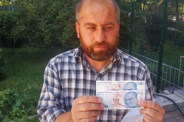 100 TL'yi 100 bin TL'ye satışa &ccedil;ıkardı