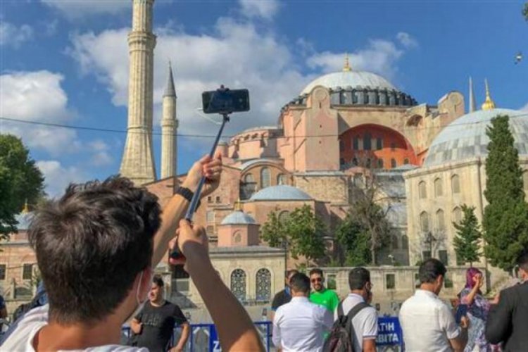 Ayasofya Camisi "&ccedil;ekim merkezi" oldu