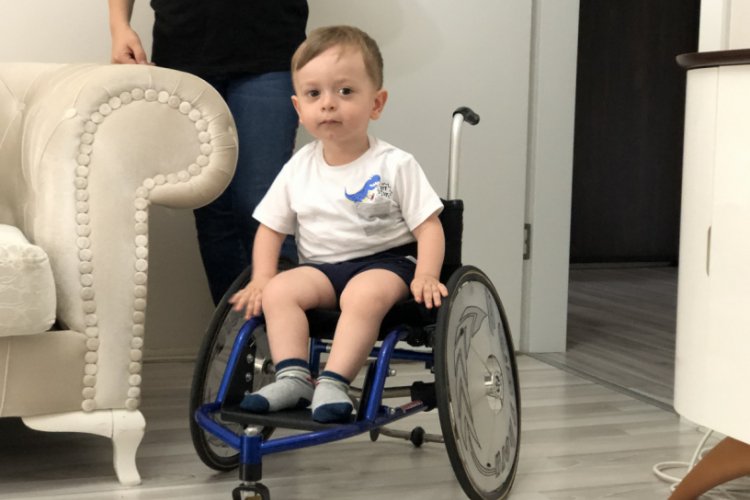 Bursalı minik G&ouml;kalp'in tedavisi i&ccedil;in 2 milyon 400 bin dolar gerekiyor