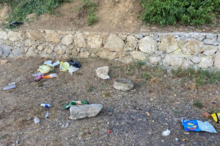 Beykoz Sahili'nde tepki &ccedil;eken g&ouml;r&uuml;nt&uuml;