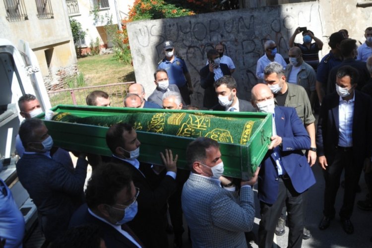 Bakan Soylu'nun kayınpederi Metin Din&ccedil;, son yolculuğuna uğurlandı