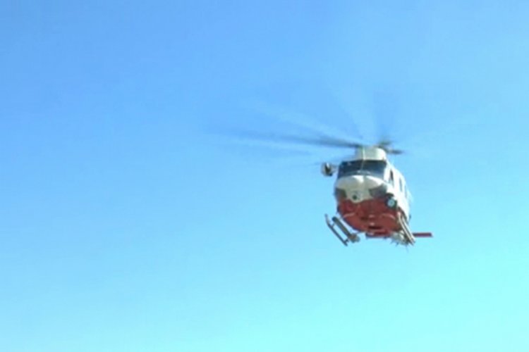 Sahillere helikopterli denetim