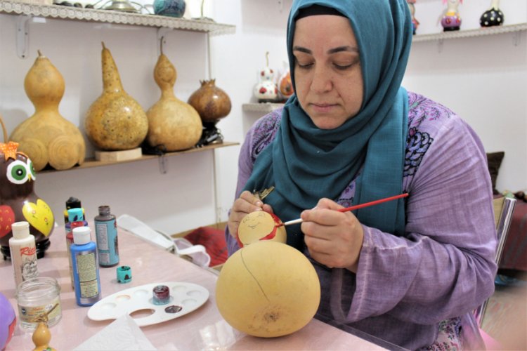 Bursa'da su kabağından organik bebeğe rağbet arttı