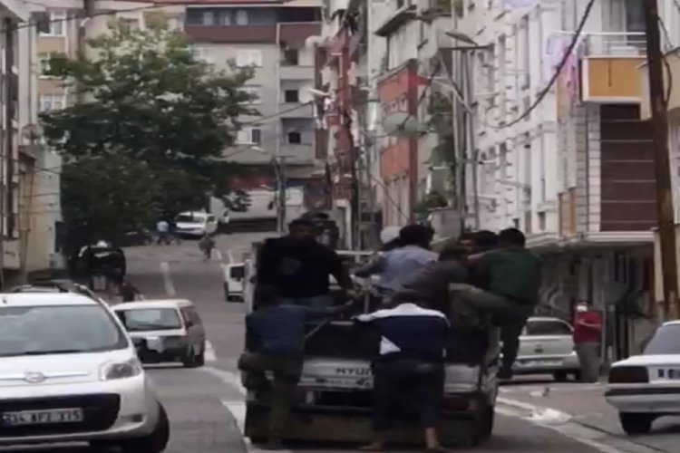 Şehir magandaları dehşet sa&ccedil;tı